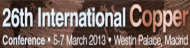 26th Int'l Copper Conference