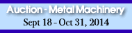 Auction - Metal Machinery