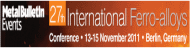 27th International Ferro-alloys Conference